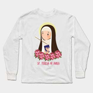 Santa Teresa de Avila Long Sleeve T-Shirt